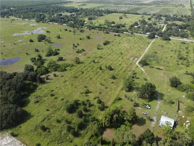 Drone / aerial view with a rural view