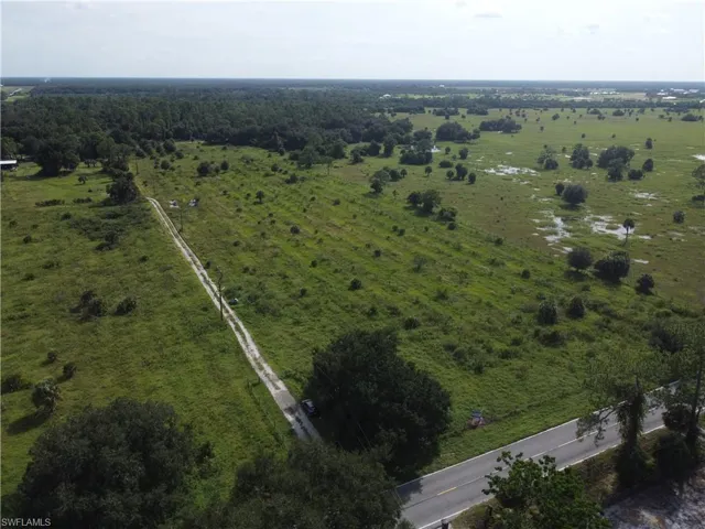 Drone / aerial view with a rural view