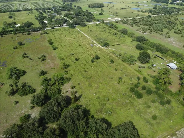 Drone / aerial view featuring a rural view