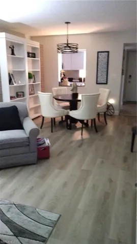 Example of Dining Area with Table and Chairs