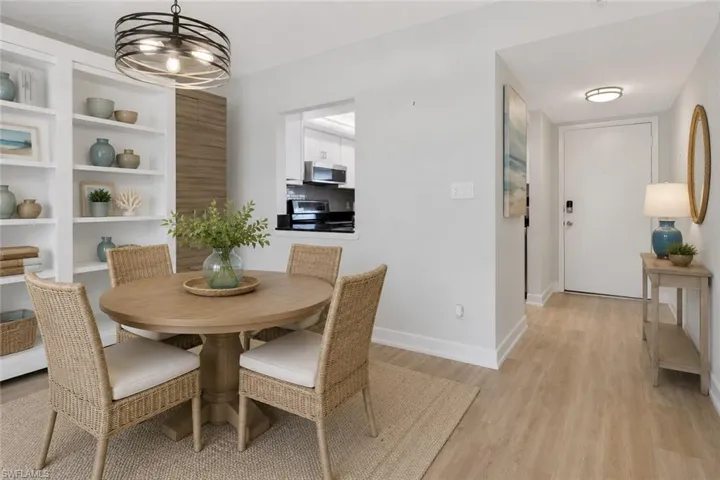 Virtually Staged Dining Area