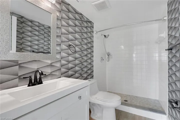 Primary Bathroom with Step-in Shower