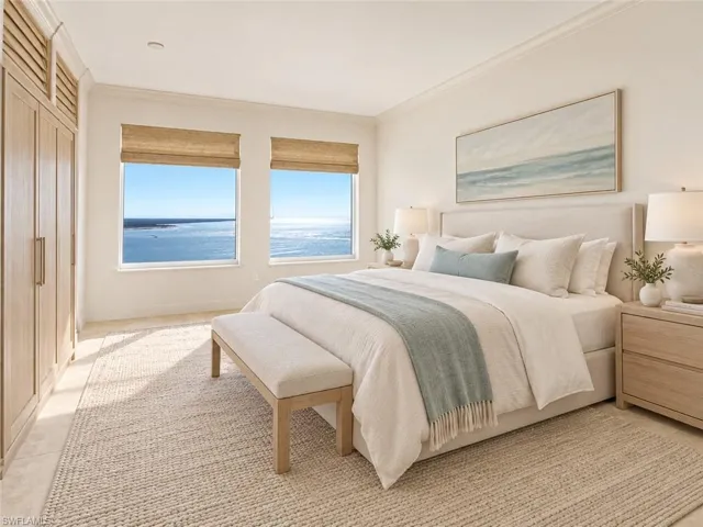 Virtually Staged bedroom