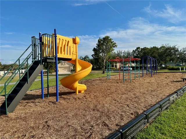 View of jungle gym