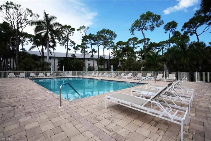 Pool with sundeck