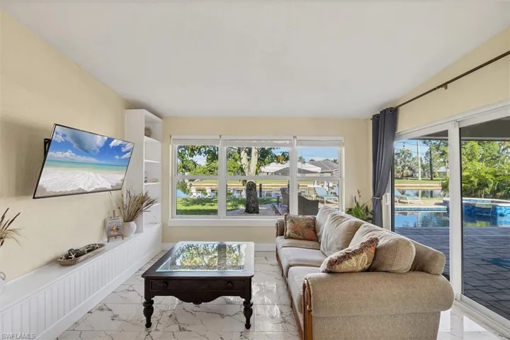 Florida Room with Pool Access