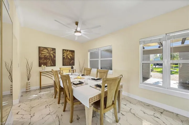 Spacious and Elegant Dining Room
