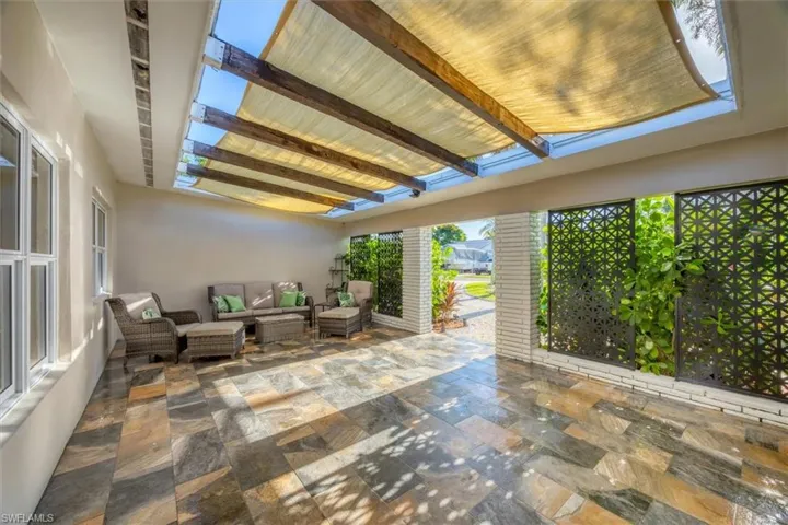 Oversized, Shaded, Private Front Porch