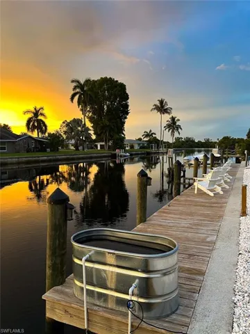 Sunset View From the Dock