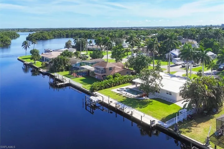100 ft wide canal to open water