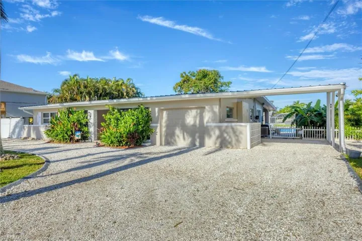 View of the carport