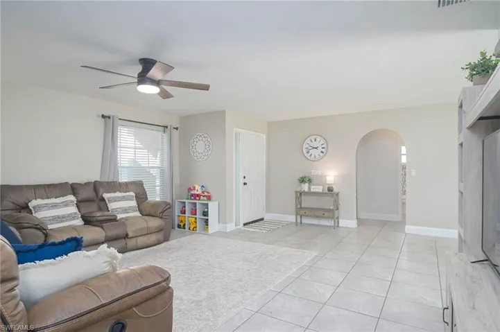and ceiling fan