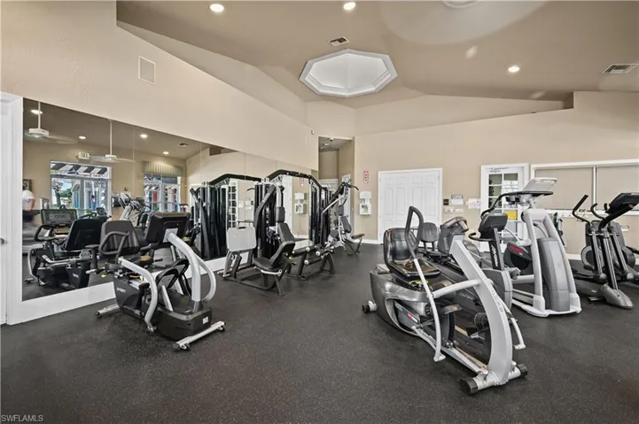 Workout area