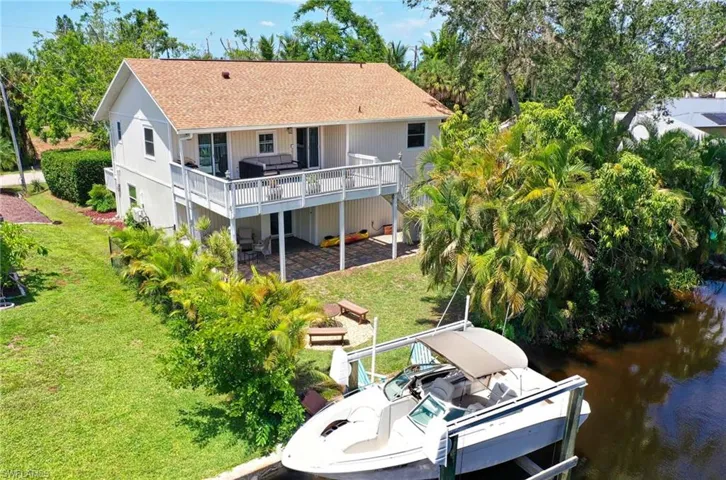 Rear of home/Gulf Access Canal