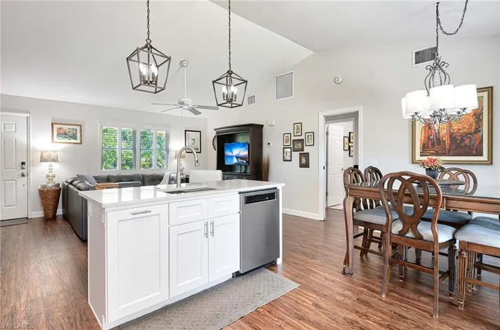 Upstairs Great Room/Dining Room/Island