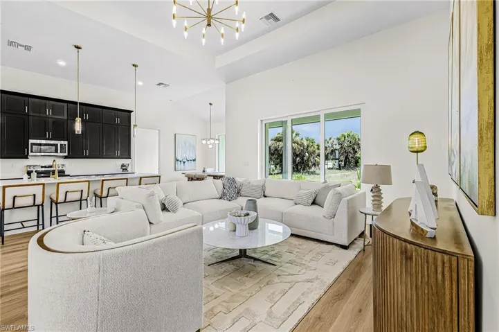 Furnished Living Room