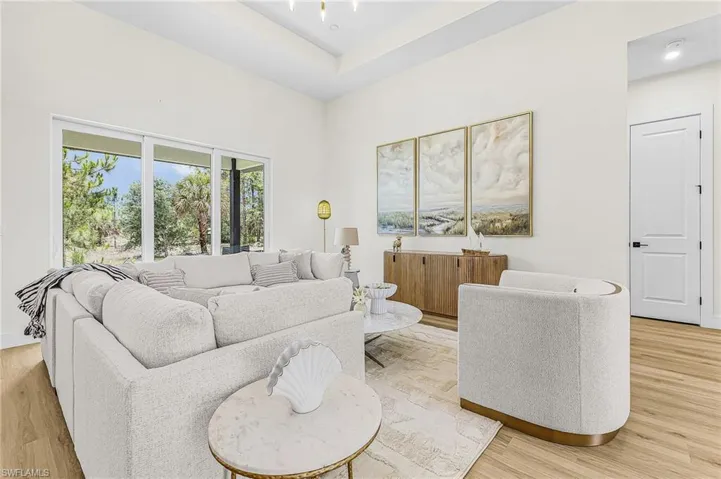 Furnished Living Room