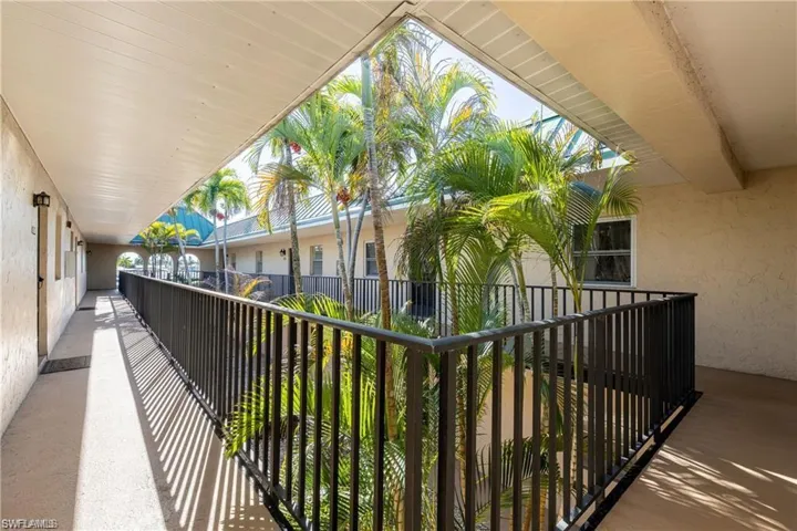 View of courtyard