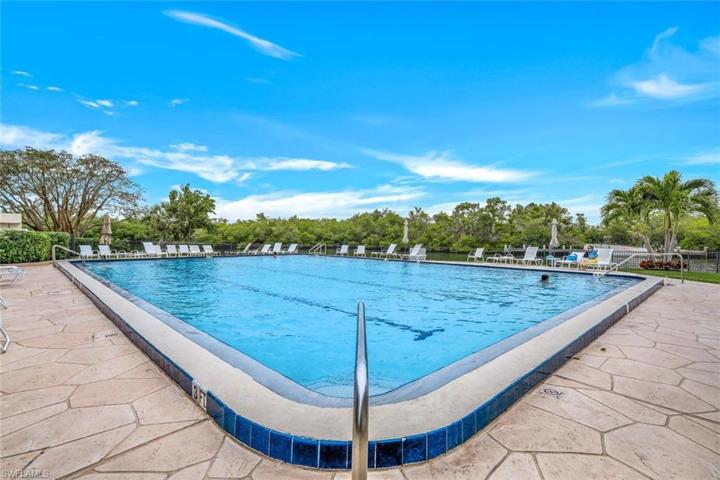 Community pool overlooking Turkey Bay.