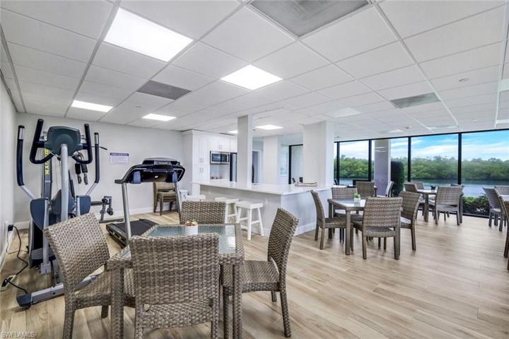 There is also exercise equipment in the community room for those RARE days when outdoor exercise is not an option.