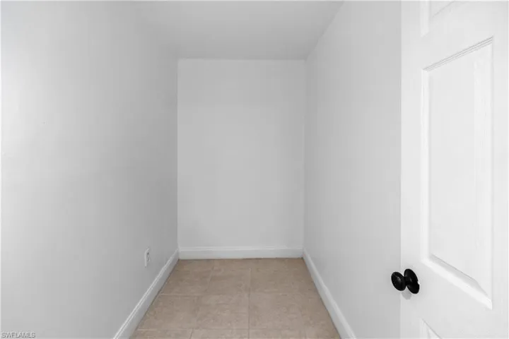 View of storage room