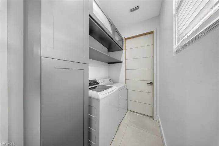 Laundry area with washer and dryer