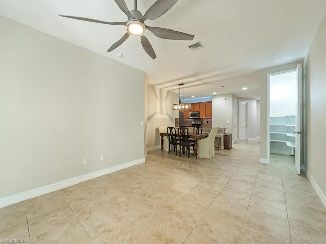 Built-out Pantry under stairs