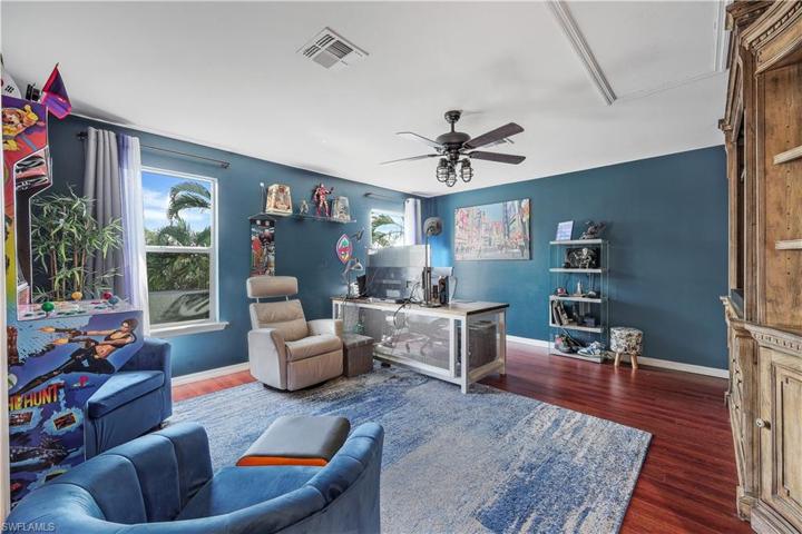 Flexible room can be office, den, family room, children's playroom, or another sleeping room for those out of town guests or family.