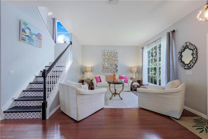 Quiet and Serene Living Room space with plenty of great reading light