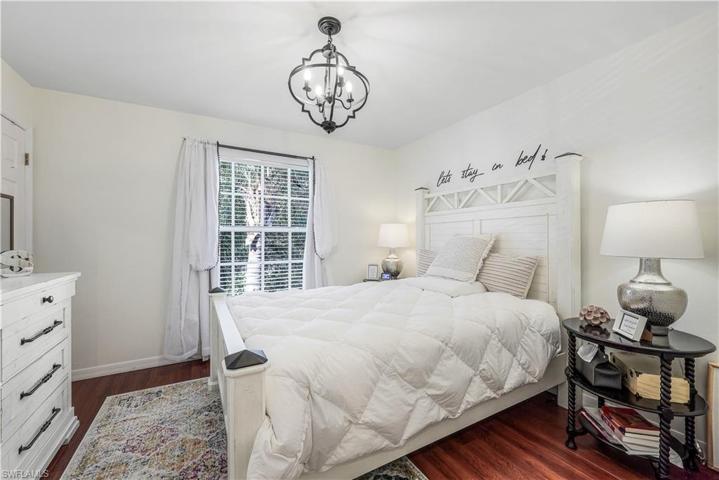 Just one of the three Bedrooms on the second floor with a nice built in and walk in closet with window