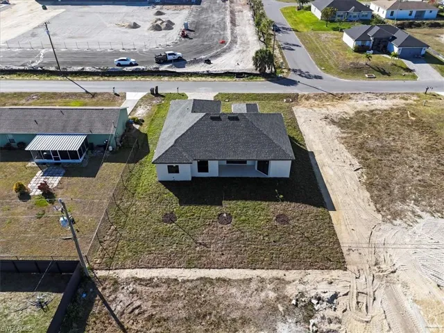 Aerial overview of property's location