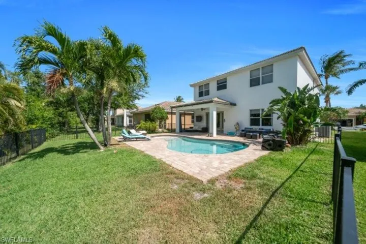 Back yard area