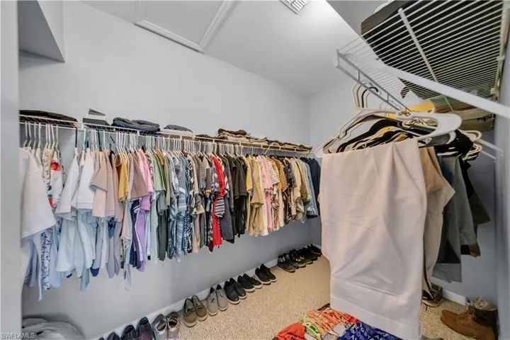 Laster master walk-in closet