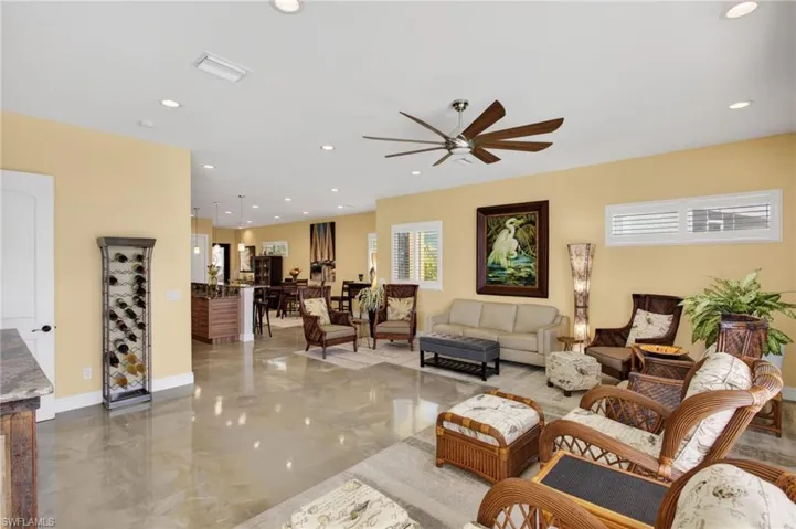 View toward kitchen