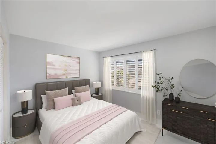 Guest Bedroom virtually staged