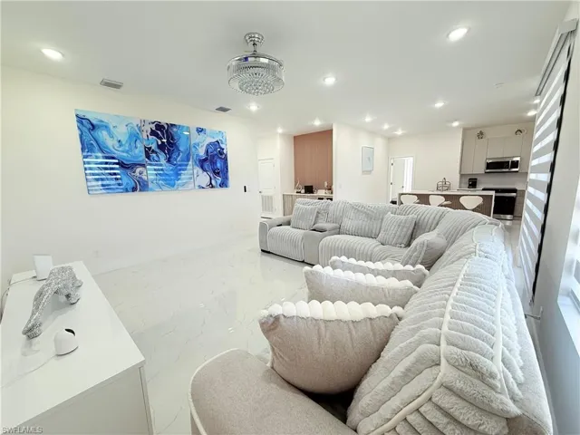 View of living room