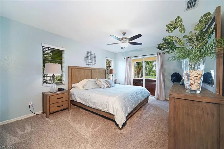 Primary Bedroom w/ a King size bed