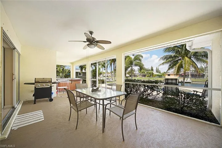 Screened porch