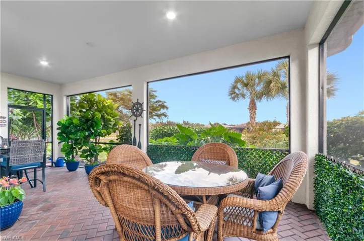 Patio  brick floors
