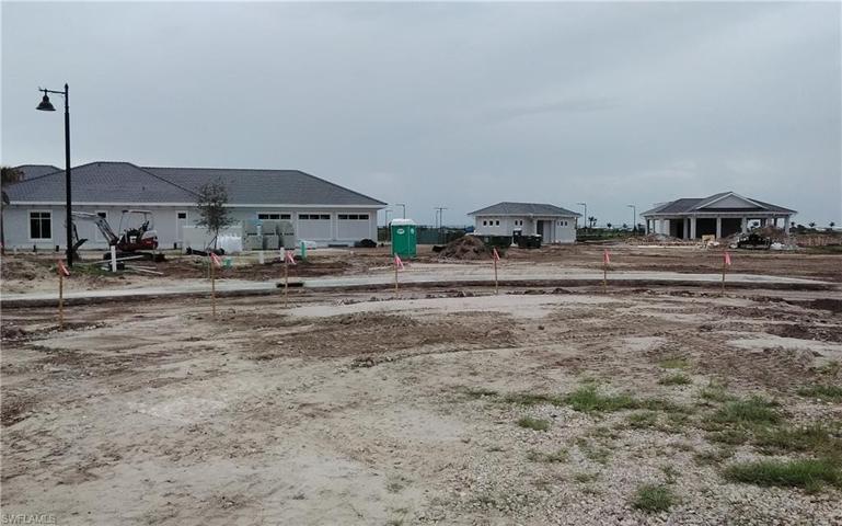 Resort style pool and grill restaurant under construction construction