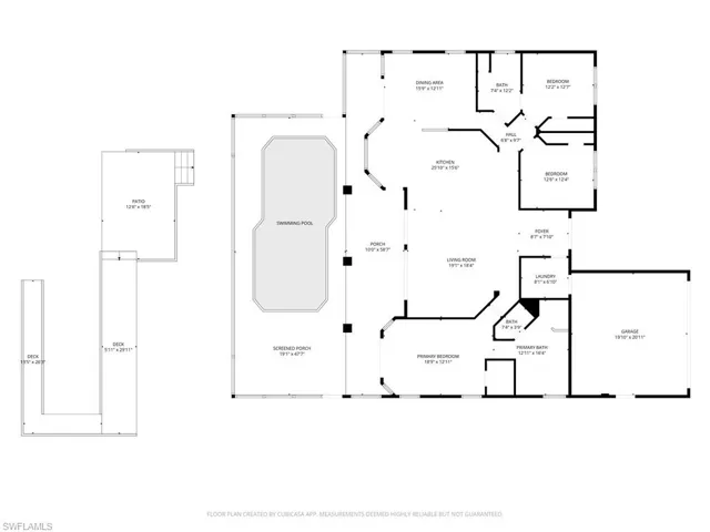 View of floor plan / room layout