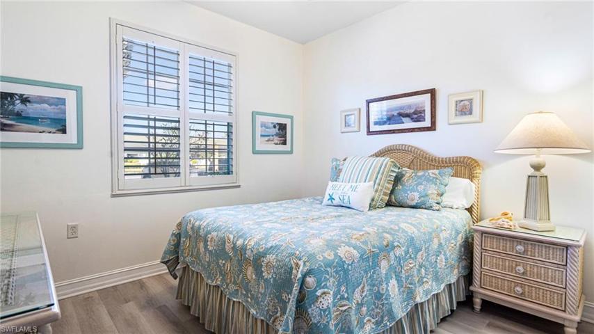 Guest Bedroom with luxury vinyl floors