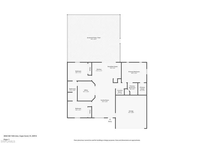 View of home floor plan