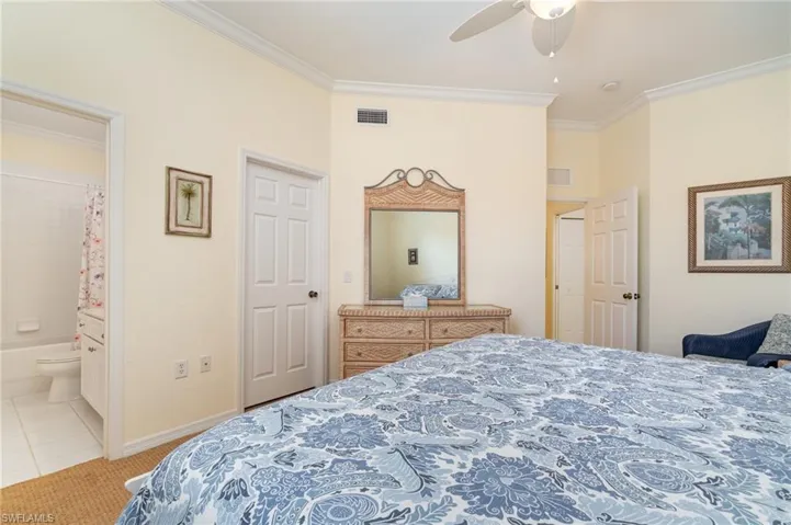 Guest Bedroom, connected bathroom, with walk in closet