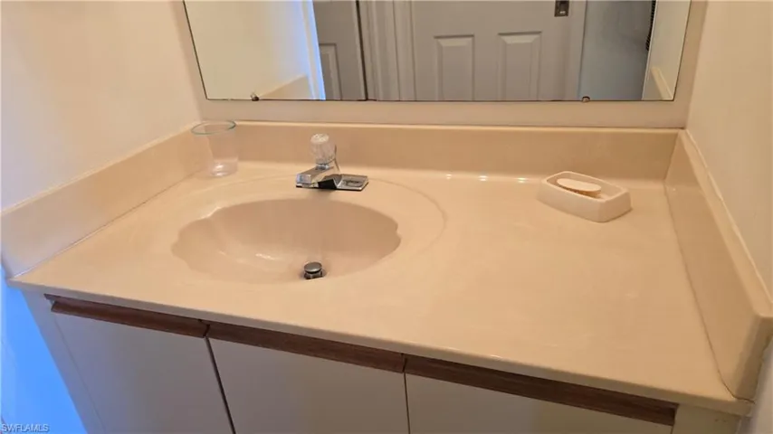 Primary bath adjoins primary bedroom