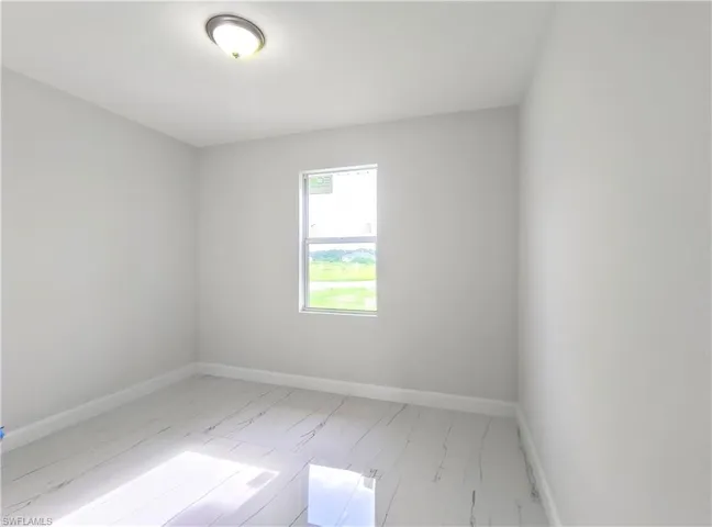 View of spare room