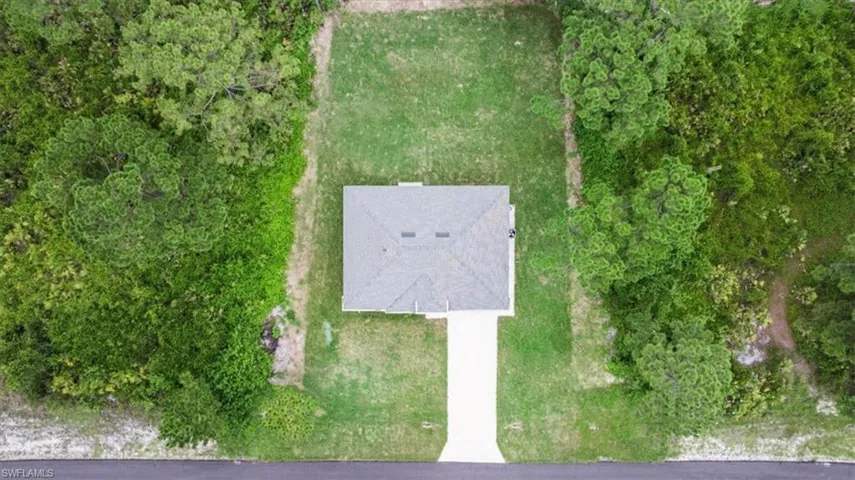 Aerial overview of property's location