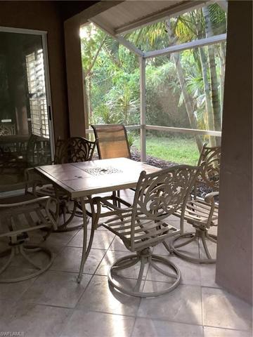 Screen in lanai off back of the home perfect for morning coffee or a book and glass of wine