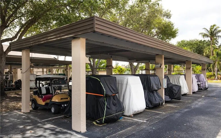 GOLF CART PARKING