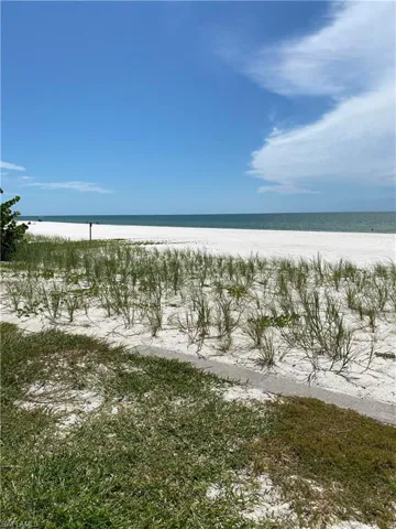 Secluded beach with little to no public foot traffic